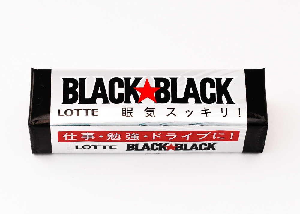 Жевательная резинка 
«LOTTE» BLACK BLACK GUM
упаковка 9 пластин