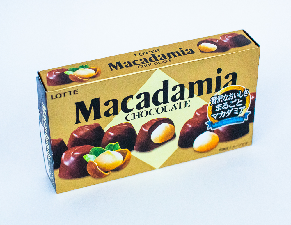 LOTTE Макадамия орех в шоколаде, 67г.